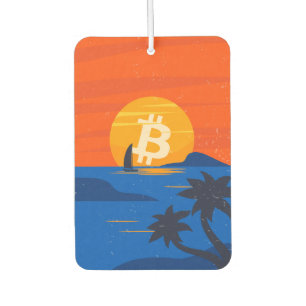 Bitcoin-Strand Autolufterfrischer