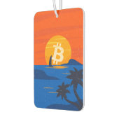 Bitcoin-Strand Autolufterfrischer (Links)