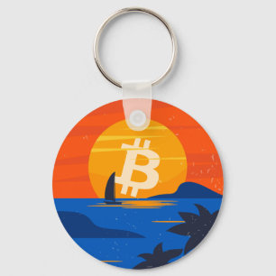 Bitcoin-Strand Schlüsselanhänger