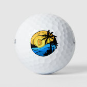 Bitcoin Summer - Kryptomünze Golfball (Vorderseite)