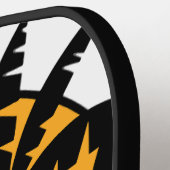 Bitcoin Summer - Kryptomünze Pickleball Schläger (Linke Seite)