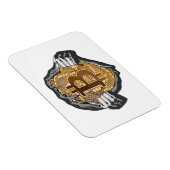 Bitcoin Super Hero Magnet (Rechte Seite)