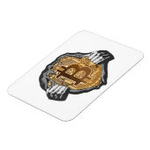 Bitcoin Super Hero Magnet (Linke Seite)
