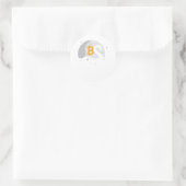 Bitcoin Swan Runder Aufkleber (Tasche)