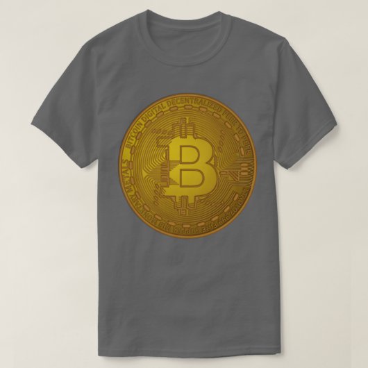 Bitcoin T-Shirt (Design vorne)
