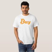 Bitcoin-T - Shirt kaufen - Front ₿ uy - Back $ell (Vorne ganz)