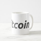 Bitcoin-Tasse Kaffeetasse (VorderseiteRechts)