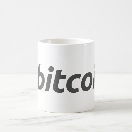 Bitcoin-Tasse Kaffeetasse (Mittel)