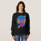 Bitcoin tauscht Btc Blockchain gegen den Mondkrypt Sweatshirt (Vorne ganz)