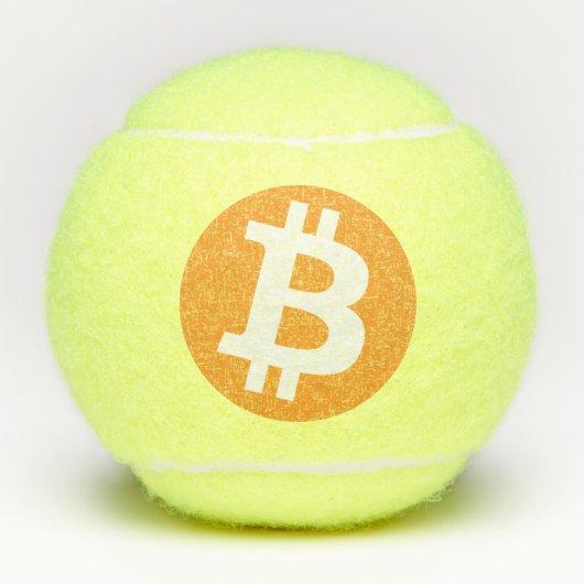Bitcoin Tennisbälle (Vorderseite)