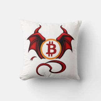 Bitcoin Teufel Kissen