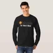 Bitcoin The New B Word Bitcoin Crypto Blockchain H T-Shirt (Vorne ganz)