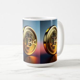 Bitcoin Themed Drinks Tasse