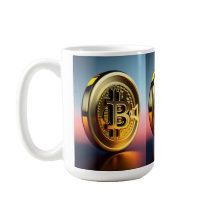 Bitcoin Themed Drinks Tasse