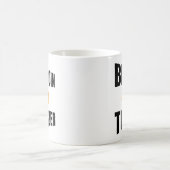 Bitcoin Trader Perspektivtext Kaffeetasse (Mittel)