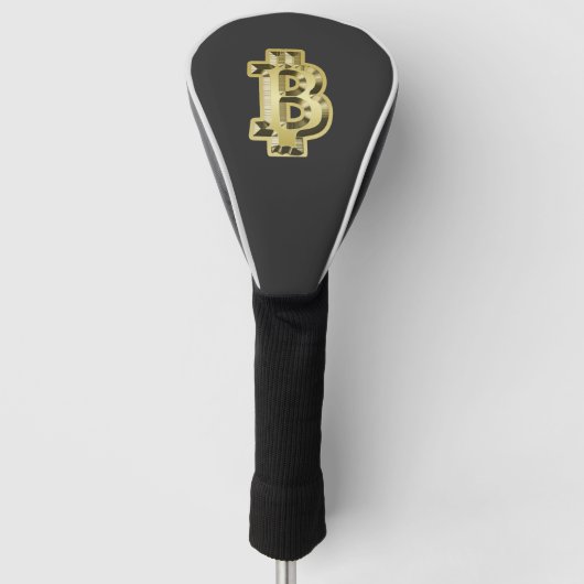 Bitcoin Trading Golf Headcover (Vorderseite)