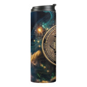 Bitcoin Tumbler Thermosbecher (Nach links gedreht)