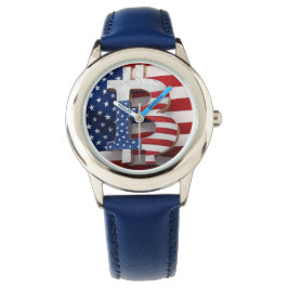 Bitcoin USA Armbanduhr