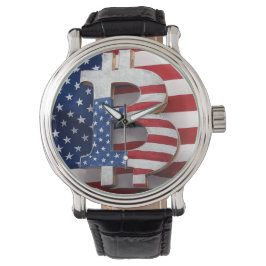 Bitcoin USA Armbanduhr
