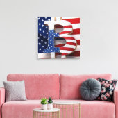 Bitcoin USA Leinwanddruck (Insitu (Wohnzimmer))
