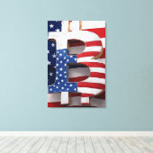 Bitcoin USA Leinwanddruck (Insitu (Holzboden))