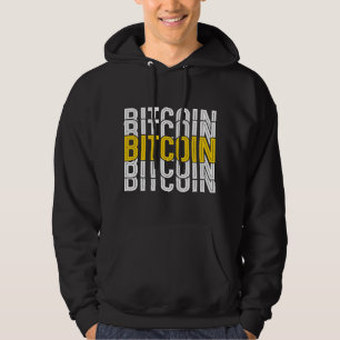 Bitcoin Vintag BTC Crypto Mens Sprichwort 2 Hoodie