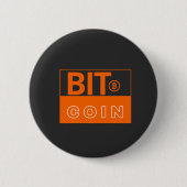 Bitcoin Visuell Button (Vorderseite)