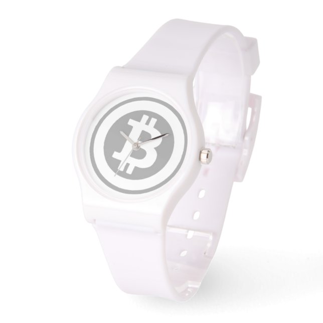 BITCOIN WATCH GRAU ARMBANDUHR (Winkel)