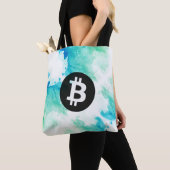 Bitcoin Watercolor (Style 5 - Wave Rider) Tasche (Von Nahem)