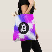 Bitcoin Watercolor (Style 6 - Miami Beach) Tasche (Von Nahem)