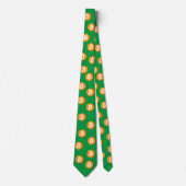 Bitcoin Wave BTC Crypto Token Neck Tie Krawatte (Vorderseite)