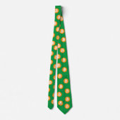 Bitcoin Wave BTC Crypto Token Neck Tie Krawatte (Rückseite)
