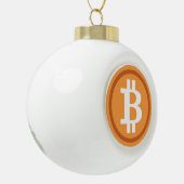 Bitcoin Weihnachtsbaum Ornament Krypto Holiday (Links)