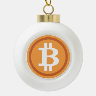 Bitcoin Weihnachtsbaum Ornament Krypto Holiday