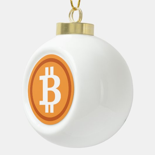 Bitcoin Weihnachtsbaum Ornament Krypto Holiday (Rechts)
