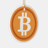 Bitcoin Weihnachtsbaum Ornament Krypto Holiday (Rechts)