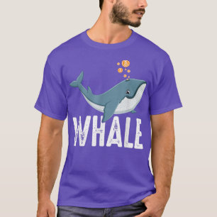 Bitcoin Whale Rich Kryptowährung zum Mond T-Shirt