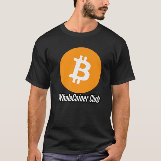 Bitcoin Wholecoiner Club 888 Christinanicci.Live T-Shirt (Vorderseite)