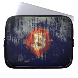 Bitcoin-widerstandsfähige Kunst Laptopschutzhülle