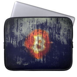 Bitcoin-widerstandsfähige Kunst Laptopschutzhülle