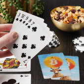 Bitcoin widerstandsfähiger Bulle Spielkarten (In Situ)