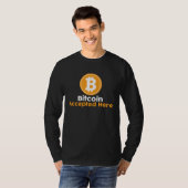 Bitcoin wird hier akzeptiert T-Shirt (Vorne ganz)