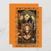 Bitcoin-Wissen Dankeskarte (Vorne/Hinten)