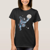 Bitcoin zum Mondastronauten T-Shirt (Vorderseite)