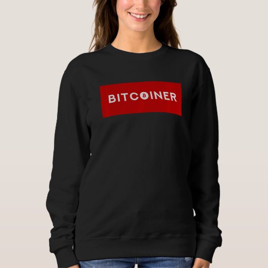 Bitcoiner-Bitcoin-Liebe Sweatshirt (Vorderseite)