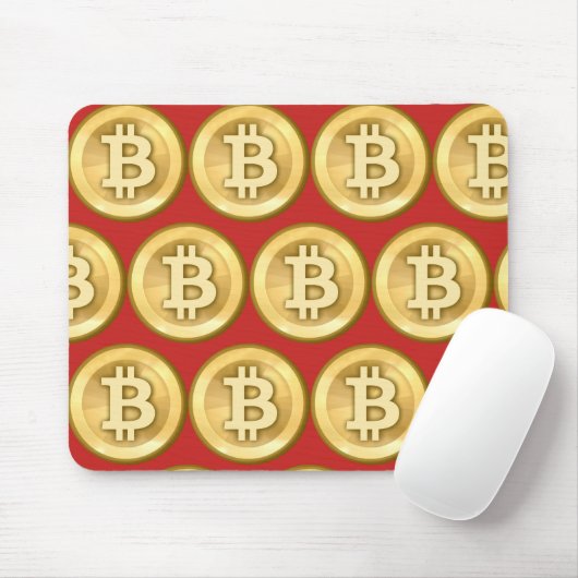 Bitcoins anpassen mousepad (Mit Mouse)