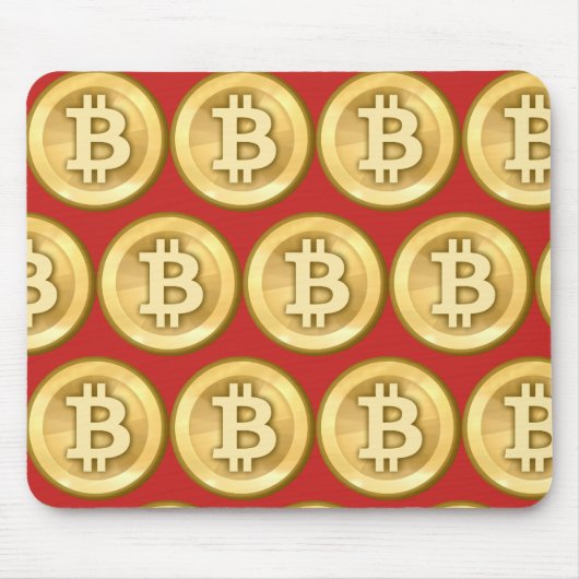 Bitcoins anpassen mousepad (Vorne)