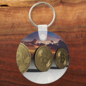 Bitcoins Schlüsselanhänger (Vorderseite)