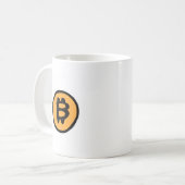 Bitcosinsammlung Kaffeetasse (Vorderseite Links)