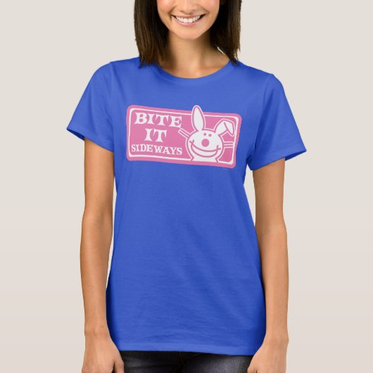 Bite es Sideways T-Shirt (Vorderseite)